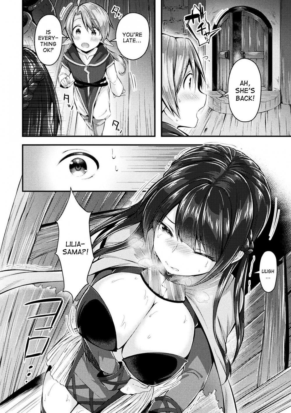 Hentai Manga Comic-A Tale of the Swordswoman's Sexual Depravity-Read-2